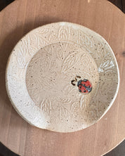 Ladybug Ceramic Spoon Rest