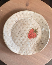 Strawberry Ceramic Spoon Rest