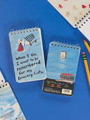 Grocery Lists 3x5 Spiral Notebook