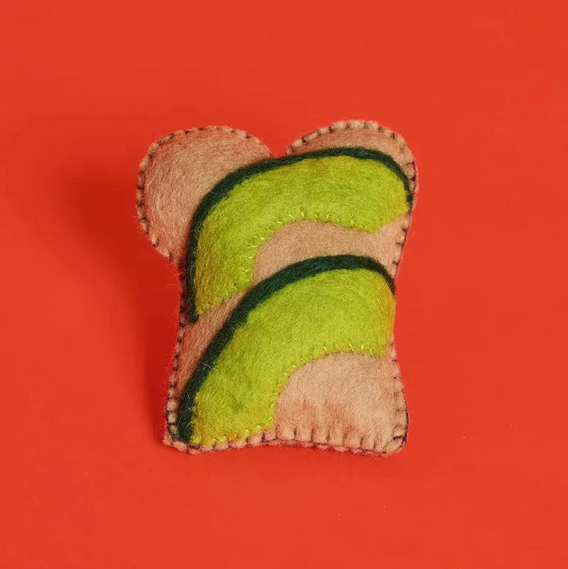 Avocado Toast Cat Toy