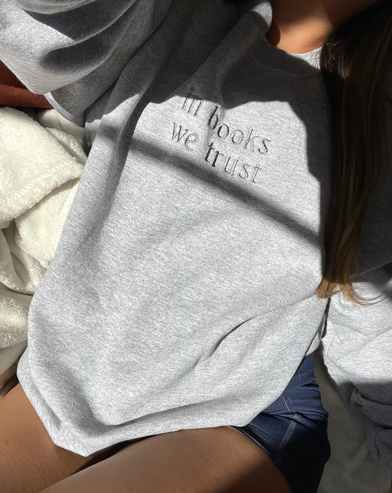 In Books We Trust Sweatshirt