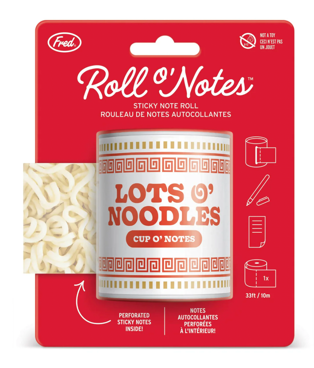 Roll-O Notes Sticky Notes - Ramen