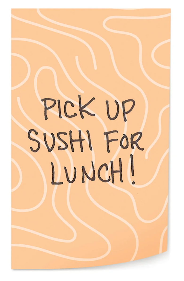 Roll-O Notes Sticky Notes - Sushi