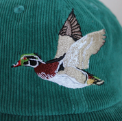 Wood Duck Corduroy Hat - Teal
