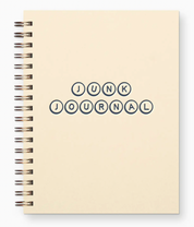 Junk Journal Dot Grid Notebook