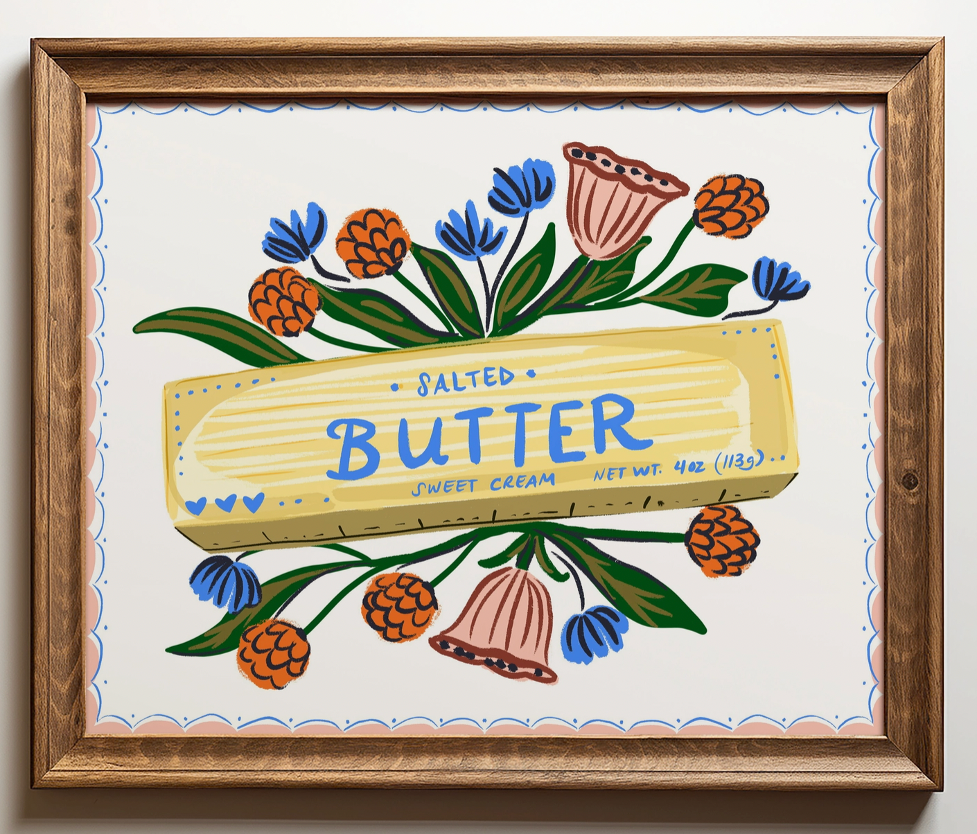 Salted Butter Print - 8"X10"