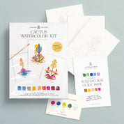 Watercolor Painting Kit : Cactus