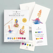 Watercolor Painting Kit : Cactus