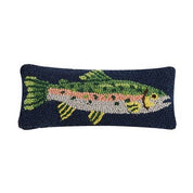Trout Wool Hook Pillow