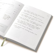 Guided Recipe Journal - Blue Floral