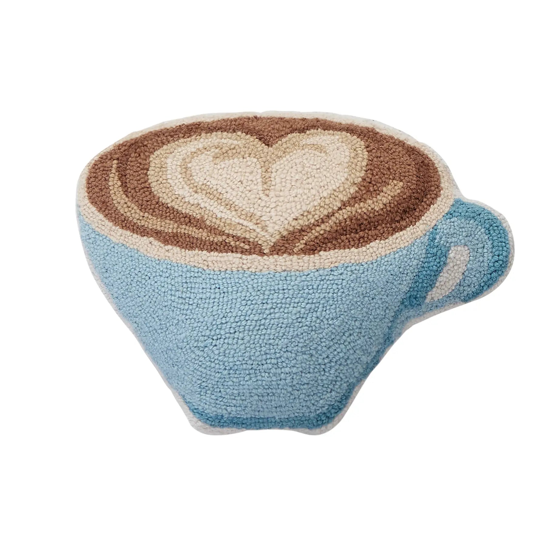 Latte Wool Hook Pillow