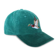 Wood Duck Corduroy Hat - Teal