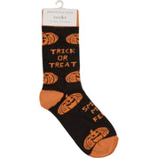 Trick Or Treat Smell My Feet Socks