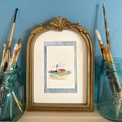 Mini Watercolor Painting Kit : Lighthouse