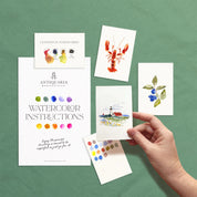 Mini Watercolor Painting Kit : Lighthouse