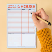 Around The House Notepad w/ Magnet