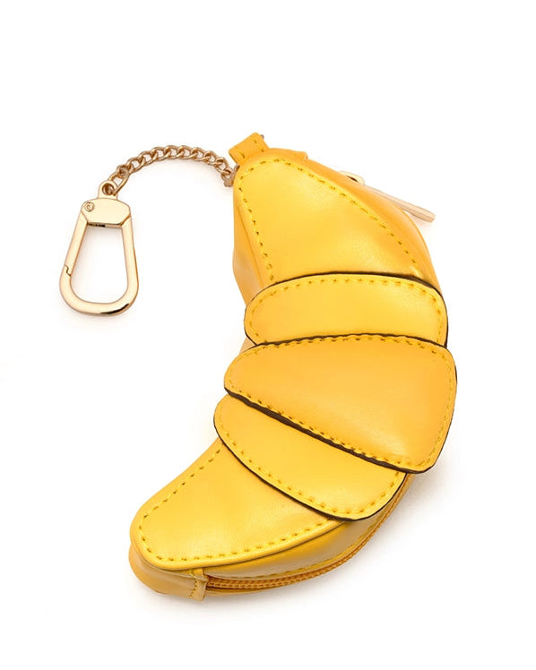 Bag Charm / Reusable Shopping Bag - Croissant