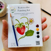 Strawberry Mini Watercolor Kit