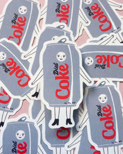 Diet Coke Person Sticker