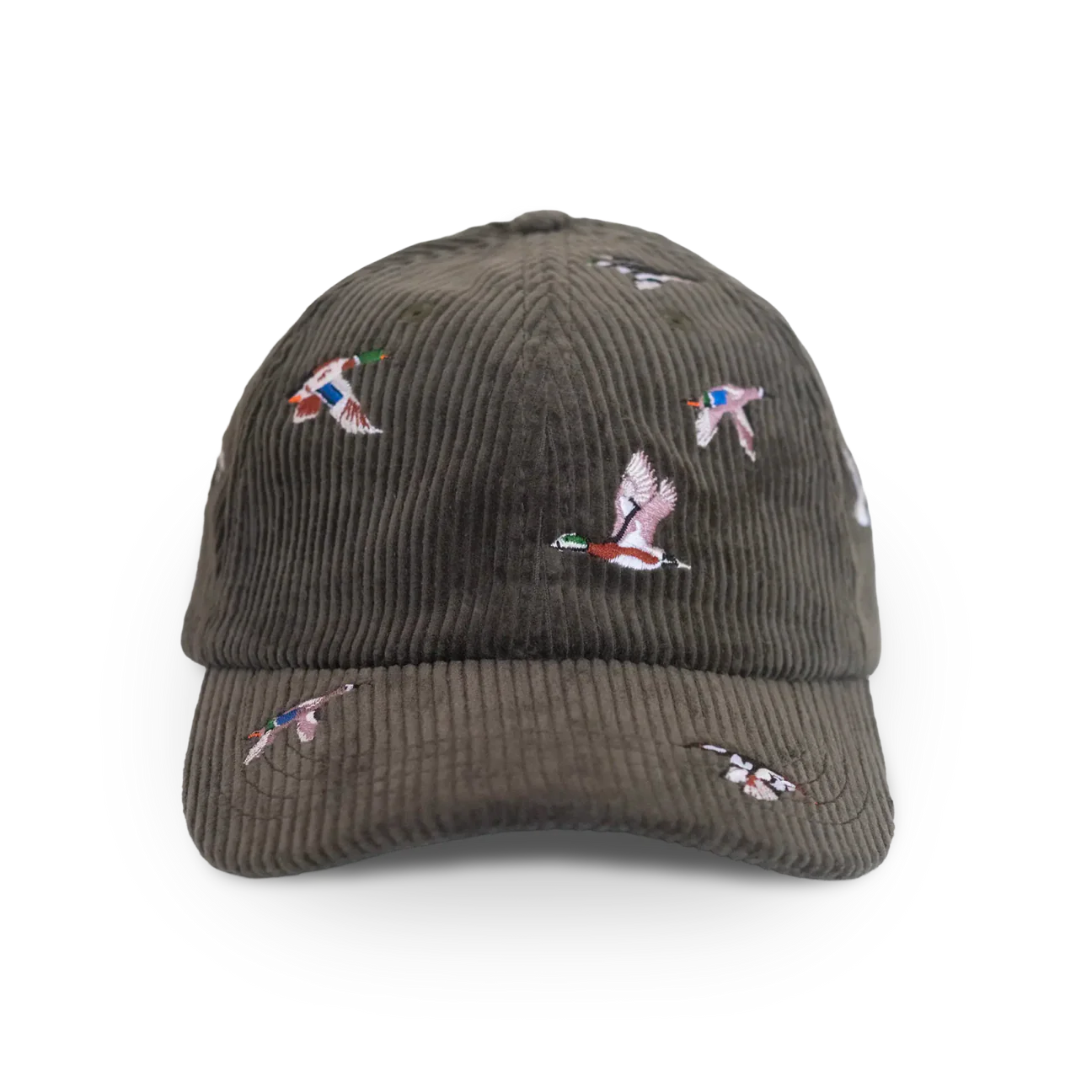 Ducks Corduroy Hat - Olive