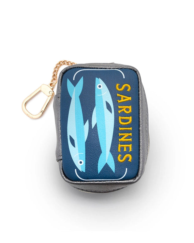 Bag Charm / Reusable Shopping Bag - Sardines