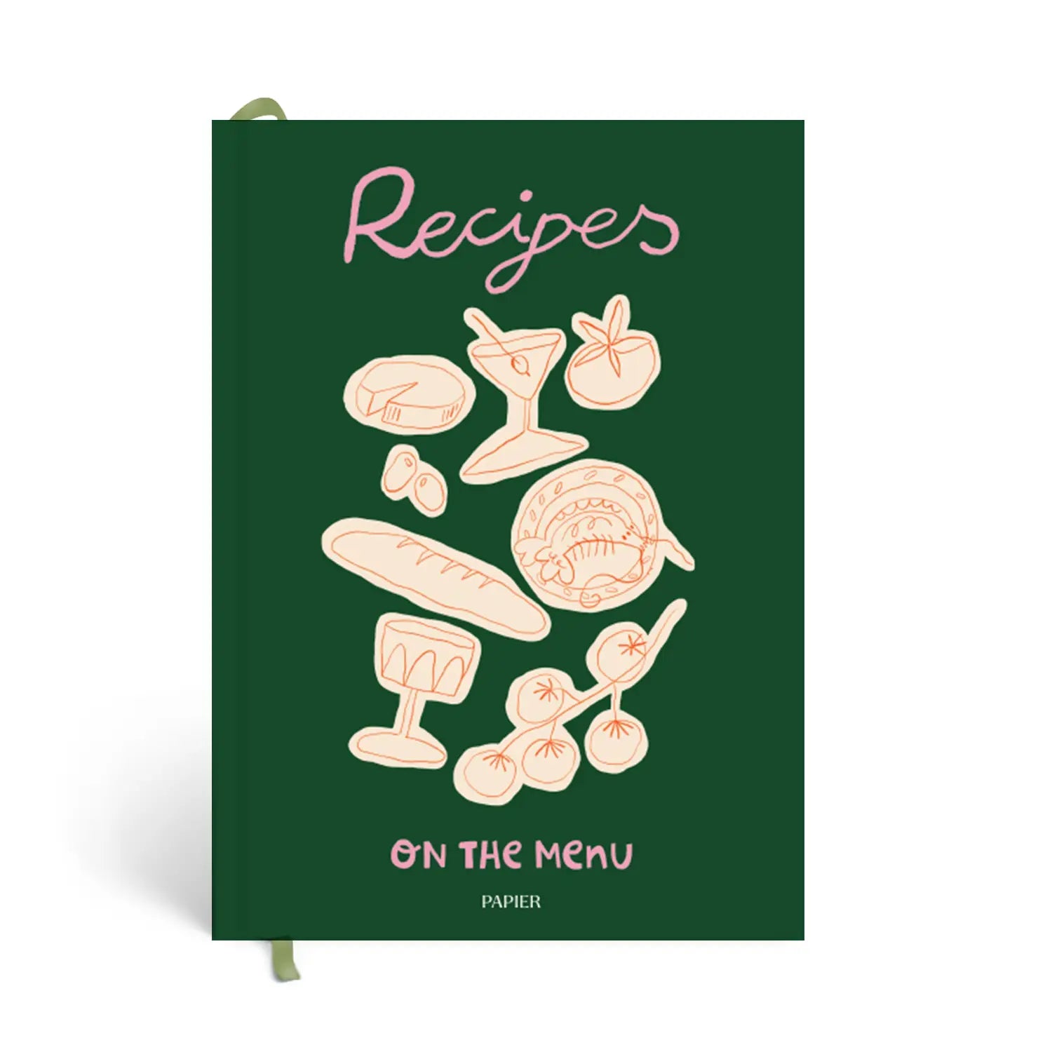 Guided Recipe Journal - Foodie Icons