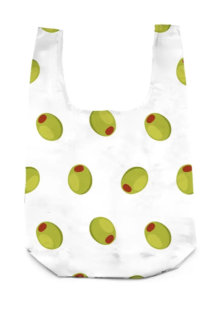 Bag Charm / Reusable Shopping Bag - Olive