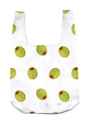 Bag Charm / Reusable Shopping Bag - Olive
