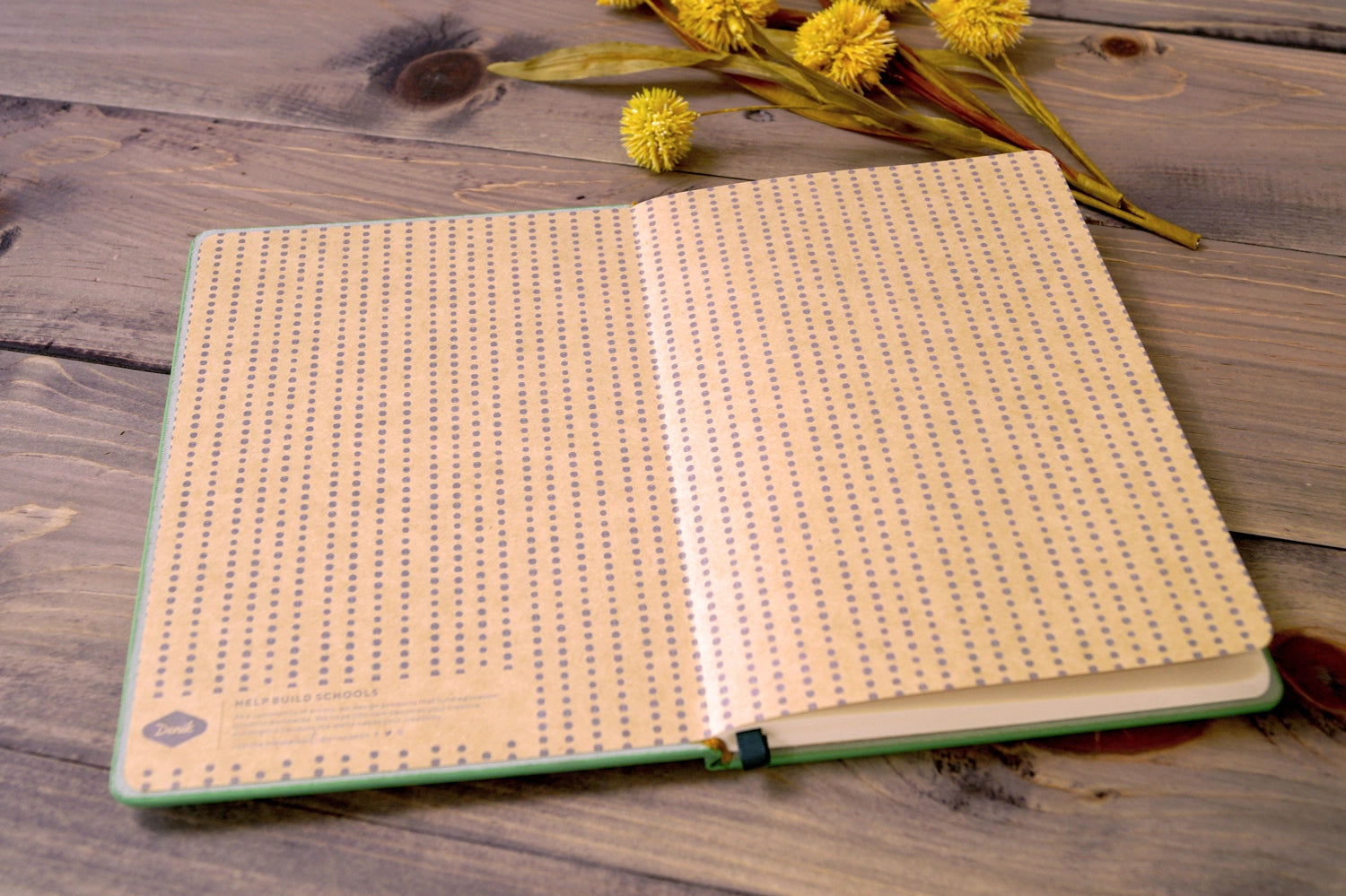 Floral Blooms Embroidered Journal Notebook