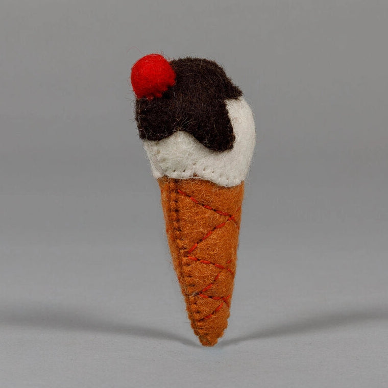 Ice Cream Cone Cat Toy