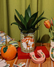 Ceramic Planter - Coffee Can
