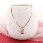 18” Ohio State Gold Necklace