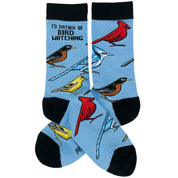 I'd Rather Be Bird Watching Socks