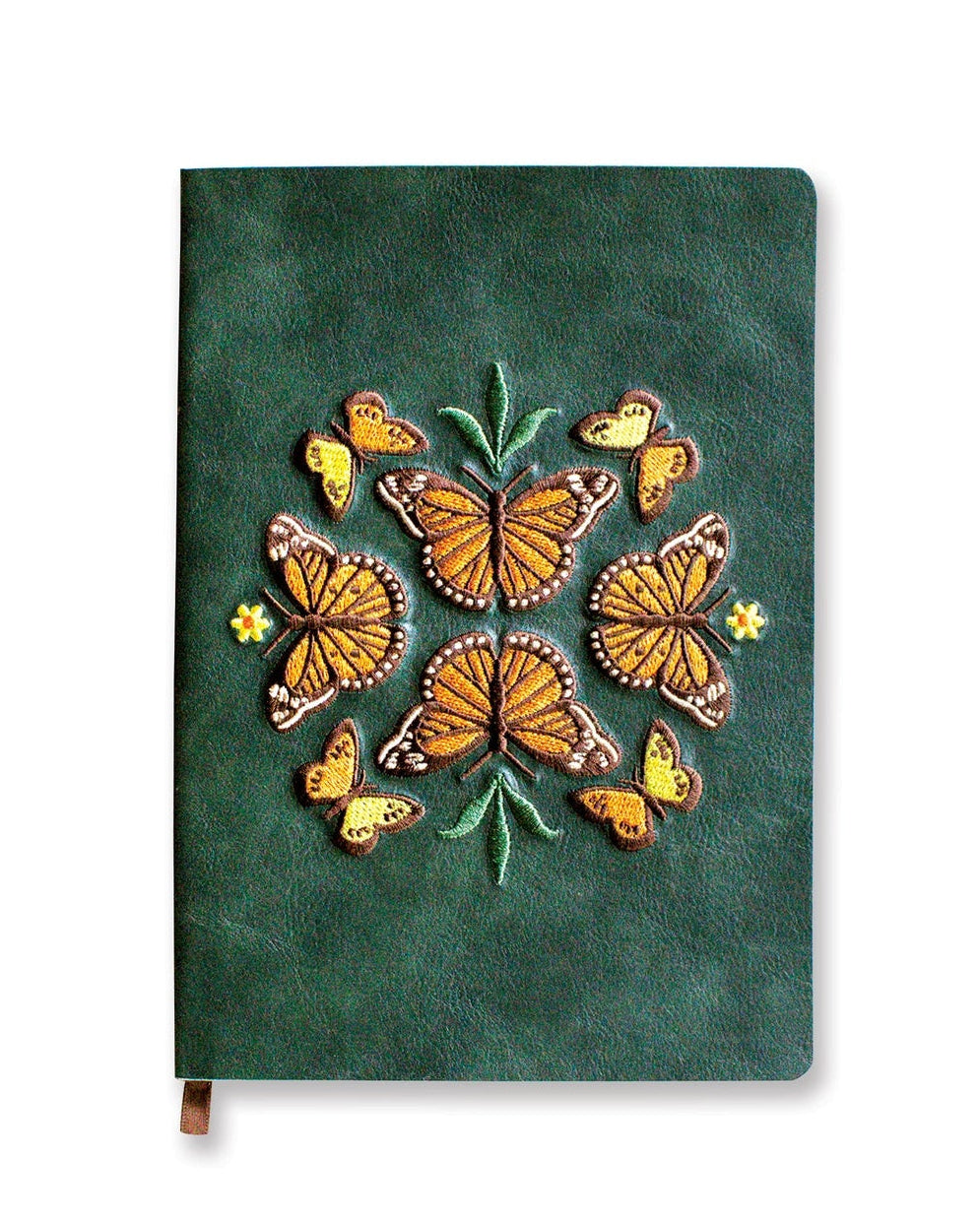 Butterfly Dance Embroidered Journal Notebook