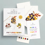 Watercolor Painting Kit : Woodland Botanicals