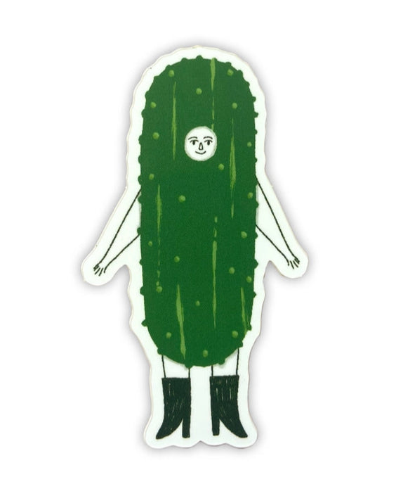 Pickle Person Sticker