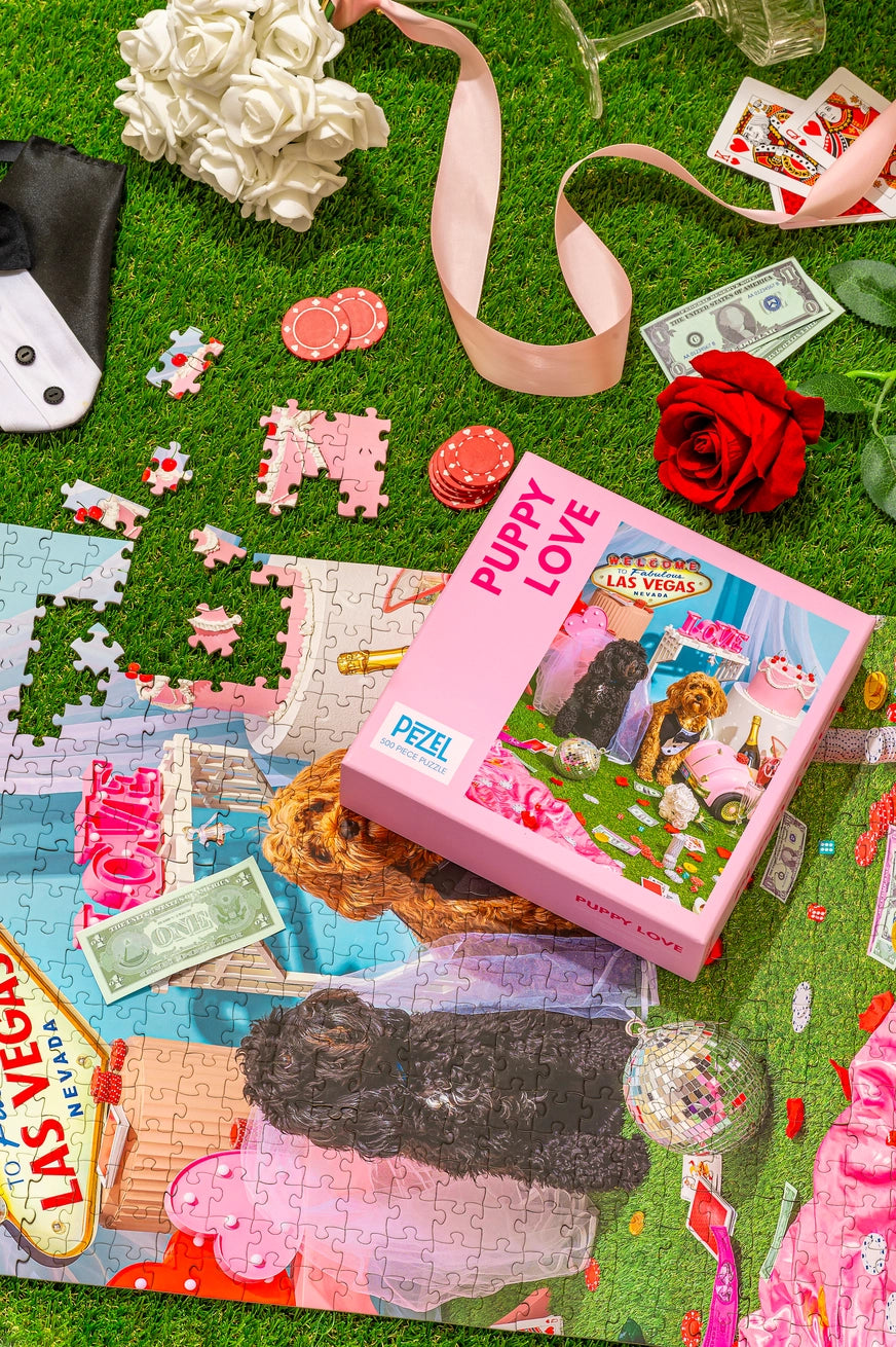 Puppy Love 500 Piece Puzzle