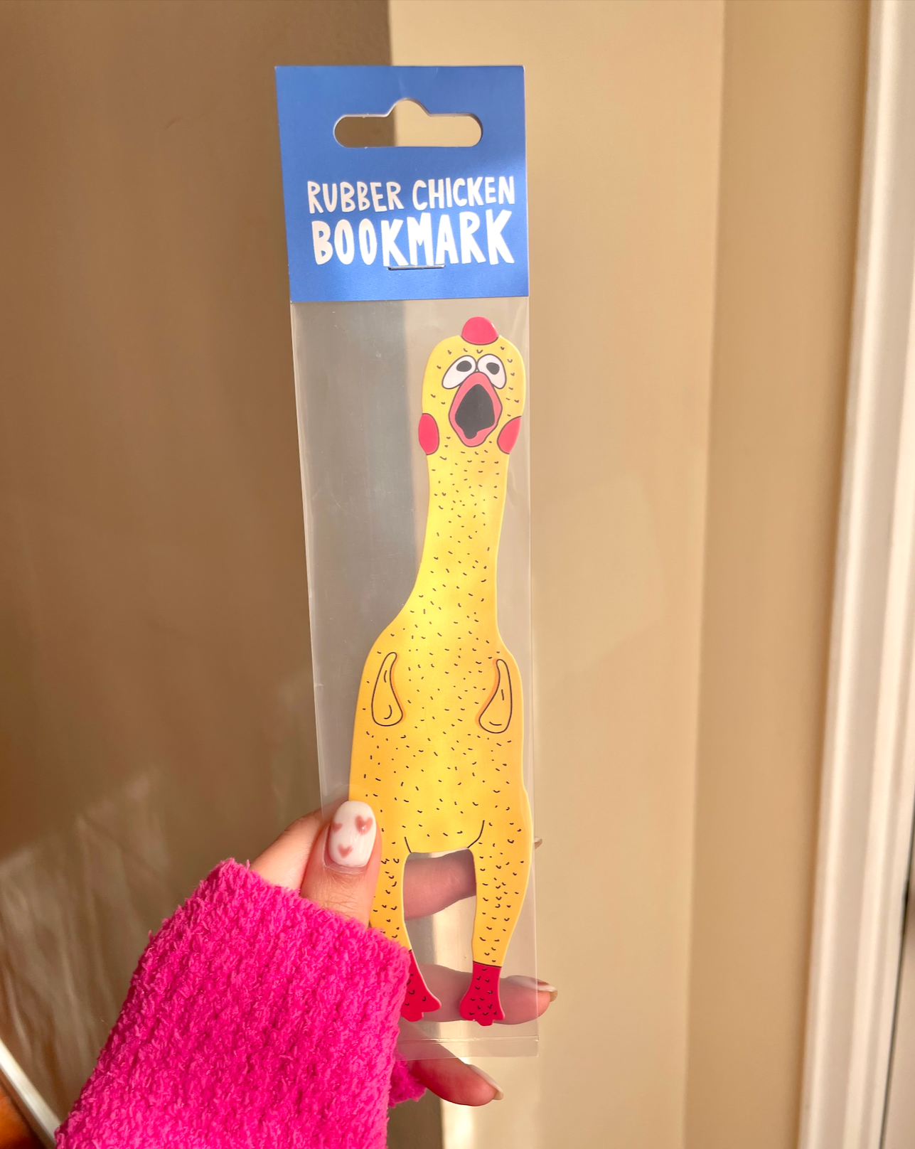 Rubber Chicken - Bookmark – Happy Keeps