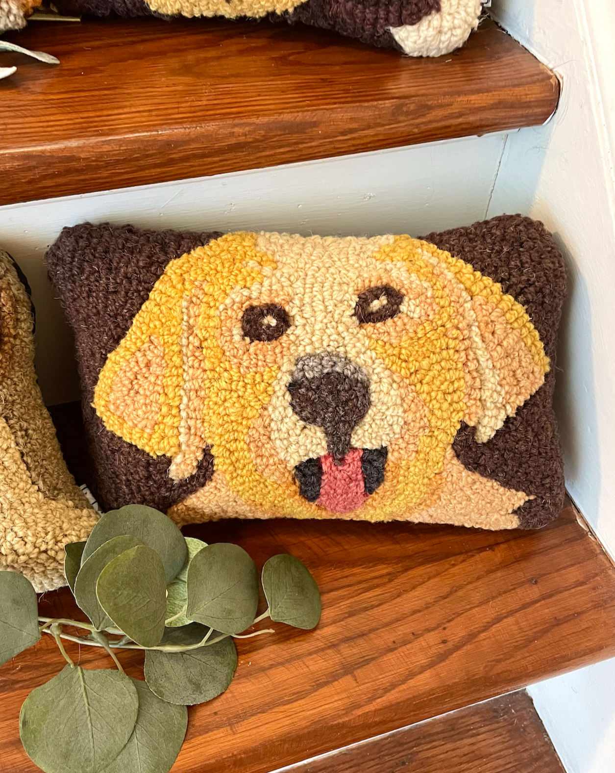 Yellow Lab Dog Pillow