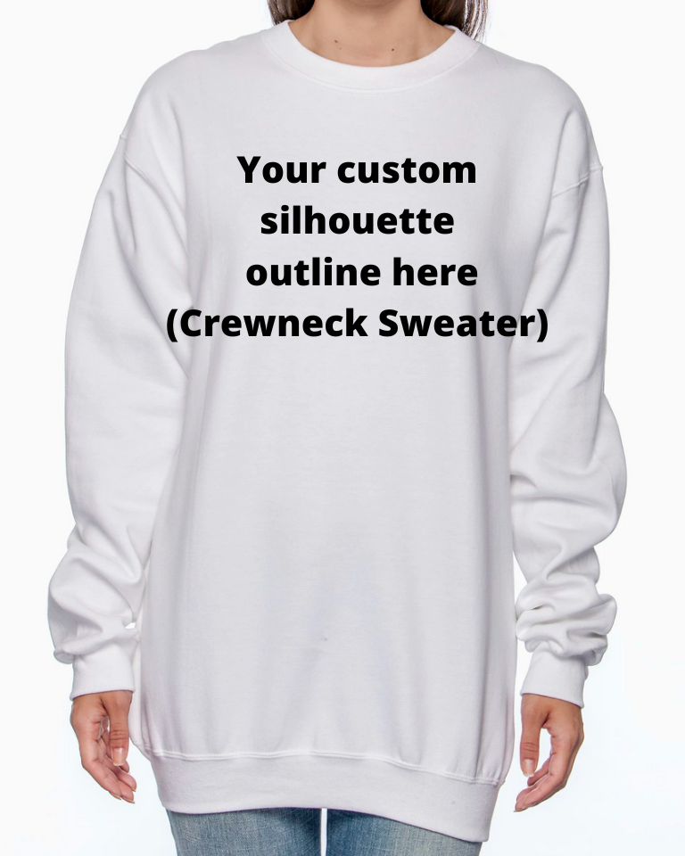 Custom sales crewneck sweater