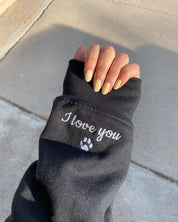 Customize it! Embroidered Add-On Text (Sleeve or Bottom of outline)