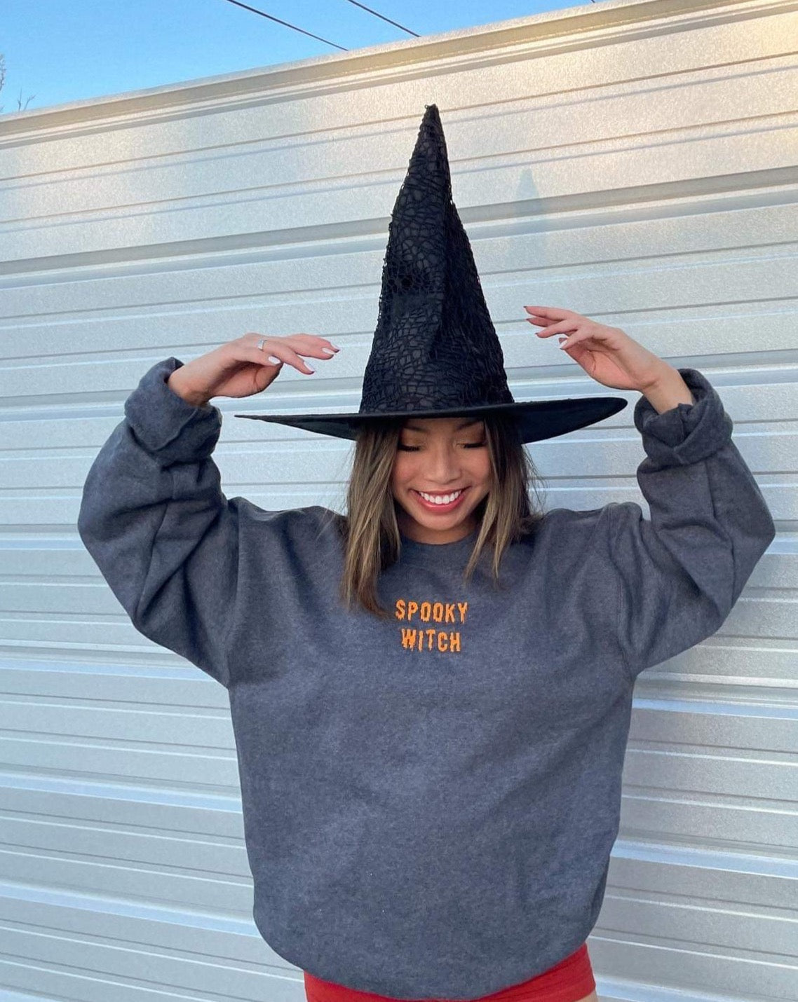 Spooky Witch Sweatshirt - Ships in 3 weeks