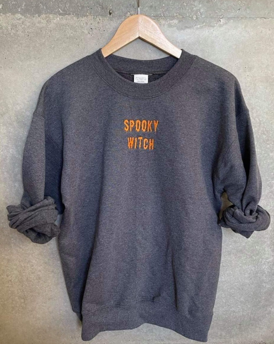 Spooky Witch Sweatshirt - Ships in 3 weeks