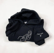 Customize it! Embroidered Add-On Text (Sleeve or Bottom of outline)
