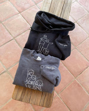 Customize it! Embroidered Add-On Text (Sleeve or Bottom of outline)
