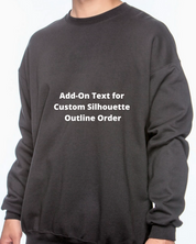 Customize it! Embroidered Add-On Text (Sleeve or Bottom of outline)